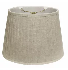 Slanted Oval Paperback Linen Lampshade