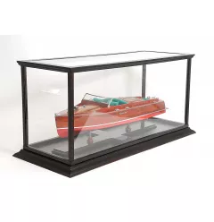 14" X 37.5" X 15" Display Case For Speed Boat
