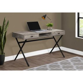 47" Rustic Taupe Computer Desk