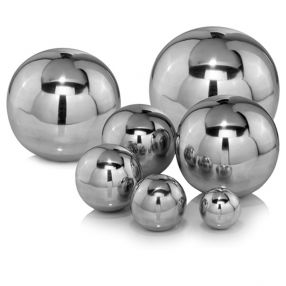 10" X 10" X 10" Buffed Polished Sphere