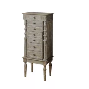 Brown standard accent cabinet with seven drawers featuring chest of drawers and wood craftsmanship