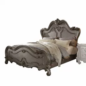 Queen Gray Bed