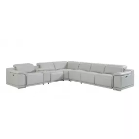 U shaped seven corner sectional console in a modern studio couch design with comfort and automotive-inspired details