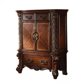 43" Brown Solid Wood Standard Chest