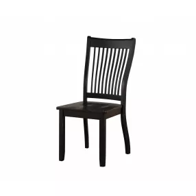22 X 24 X 39 Black - Side Chair  (Set-2)