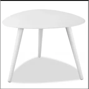 14 X 19 X 17 Powder Coated Aluminum Small Side Table