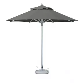 Charcoal Polyester Round Market Patio Umbrella
