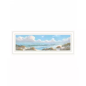 Seascape I 3 White Framed Print Wall Art