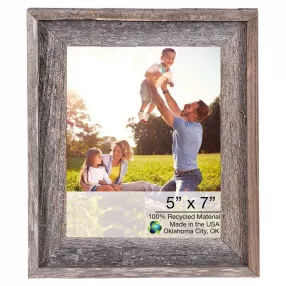 Natural Weathered Gray Picture Frame