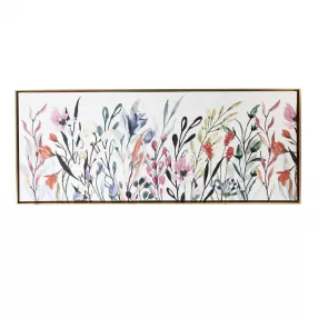 Rainbow of Wildflowers Framed Giclee Wall Art
