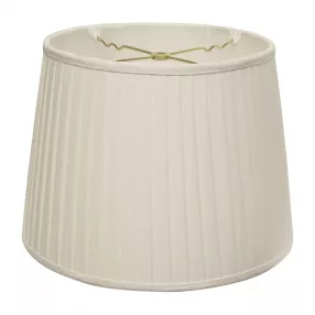 Paperback Linen Lampshade with Side Pleats