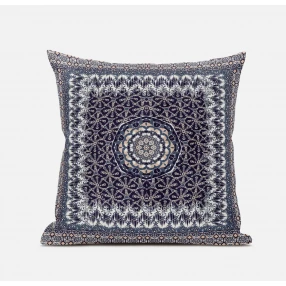 holy floral zippered suede throw pillow with artistic pattern and text design