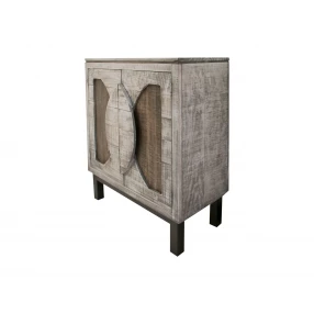 Solid manufactured wood distressed buffet table in hardwood with wood stain finish