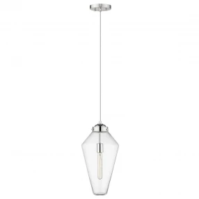 Ballina 1-Light Polished Nickel Mini-Pendant