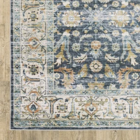 stain resistant non skid area rug with beige pattern and creative arts design