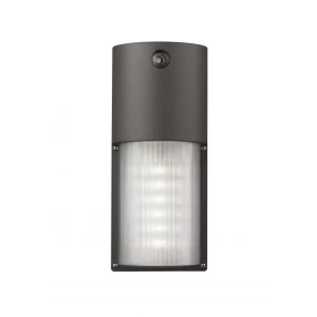 120-277V Bronze Integrated LED Wall Pack With Photocell