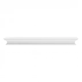 47" Classic White XL Floating Wall Shelf