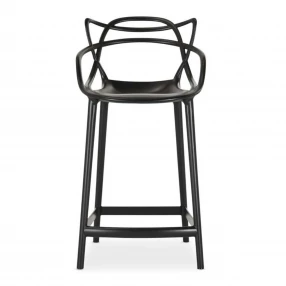 31" Black Bar Chair