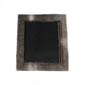 Grey Cowhide 8" X 10" Picture Frame