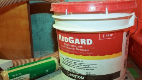 How to Waterproof a Shower with Redgard